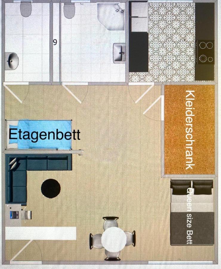 Daheim In Essen Lägenhet Exteriör bild